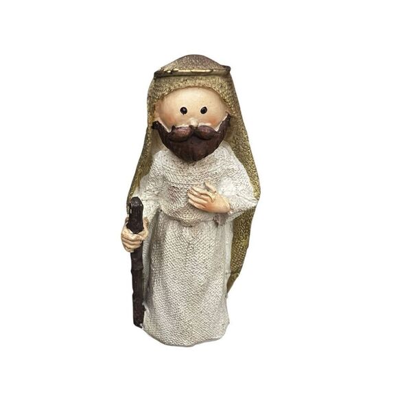 Delton Products Resin Nativity Figurines Set of 5 - Picture 2 of 8